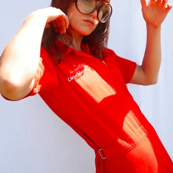 Sugarhigh Lovestoned Ground Control Red Coveralls - Picture 4 of 7